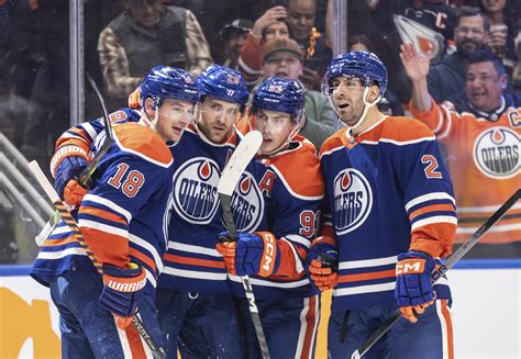 Bouchard scores twice to lead Oilers to 4-3 win over Wild for 6th straight victory